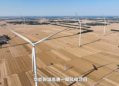 華能聊城高唐風電一期100MW工程項目